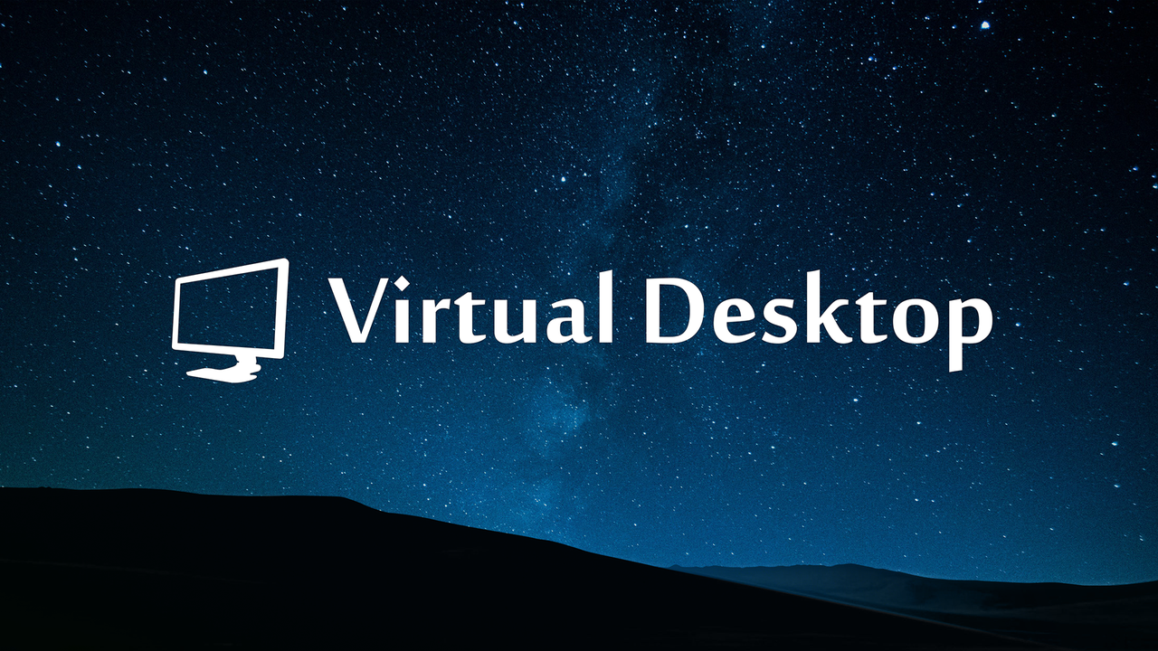 Play vr games on sale with virtual desktop